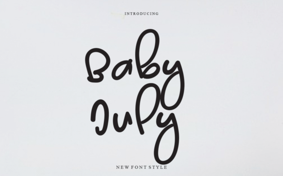 Baby July Font: Whimsical Script for Modern Branding