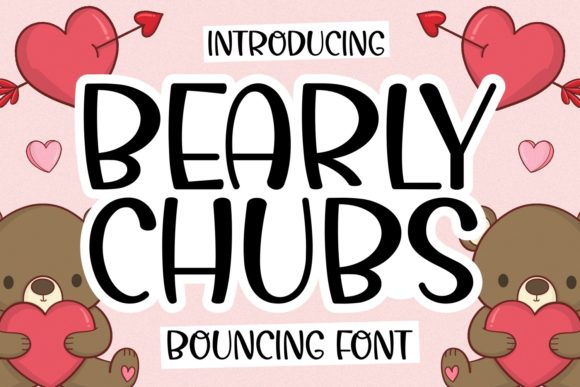 Bearly Chubs Font for Playful Editorial Design