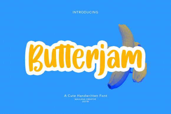 Butterjam: A Handwritten Font That Elevates Small Business Branding