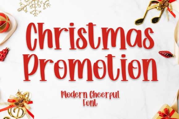 Christmas Promotion: A Festive Handwritten Font for Creative Campaigns