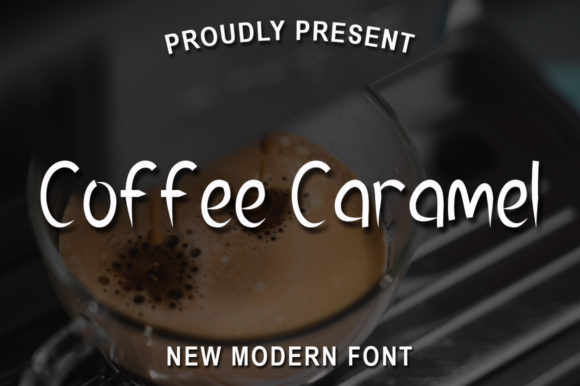 Coffee Caramel Font: A Trendy Script for Editorial Design