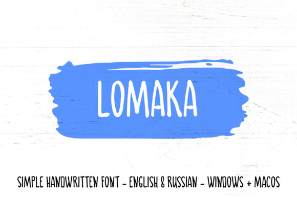 Lomaka Font: Authentic Handwritten Style for Editorial Design