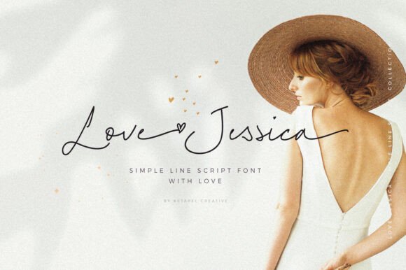 Love Jessica: A Timeless Handwritten Font for Branding and Business Design