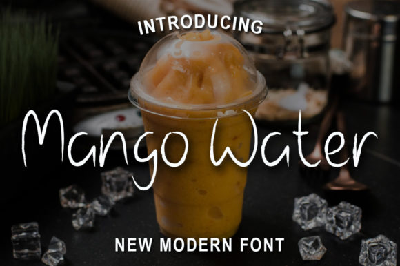 Mango Water: A Dainty Handwritten Font for Digital Campaigns