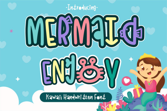 Mermaid Enjoy: A Charming Handwritten Font for Editorial Design and Digital Publishing