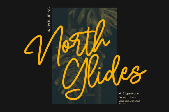 North Glides Font Review for Small Business Branding