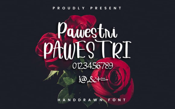 Pawestri: A Chic Handwritten Font for Crafters and Makers