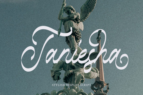 Taniesha: A Dainty Handwritten Font for Romantic and Elegant Campaign Design