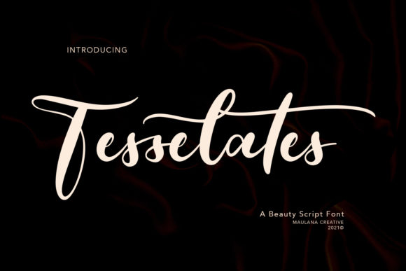 Tesselates: The Handwritten Font That Elevates Your Campaign Visuals