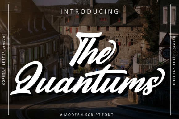 The Quantums: A Delicate Handwritten Font for Timeless Branding
