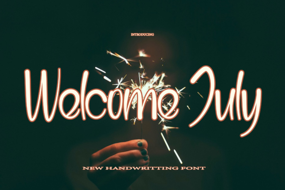 Welcome July: A Smooth Handwritten Font for Versatile Branding