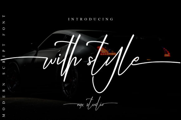 With Style Font: Elevating Campaign Visuals and Brand Identity